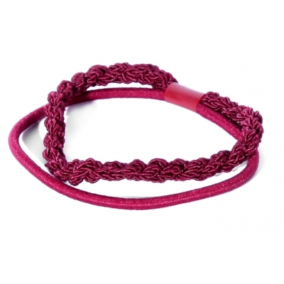 Popular Four-Colors Double Rubber Hair Rope For Decoration